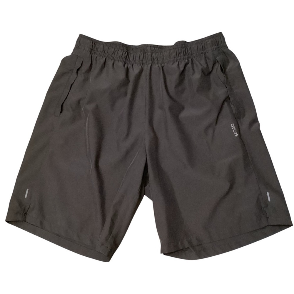 Skora Running / Training Shorts, Black Unlined‎ Size Large